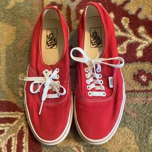 Men’s VANS (Red) Size 8.5